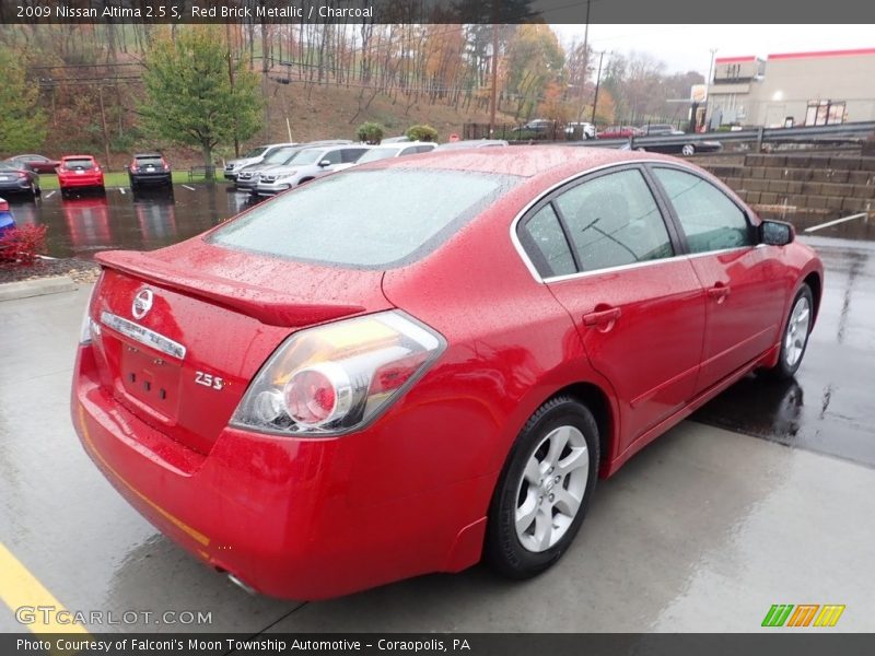 Red Brick Metallic / Charcoal 2009 Nissan Altima 2.5 S