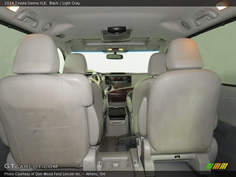 Black / Light Gray 2014 Toyota Sienna XLE