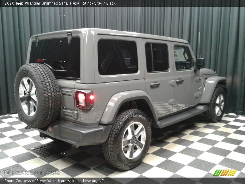 Sting-Gray / Black 2020 Jeep Wrangler Unlimited Sahara 4x4