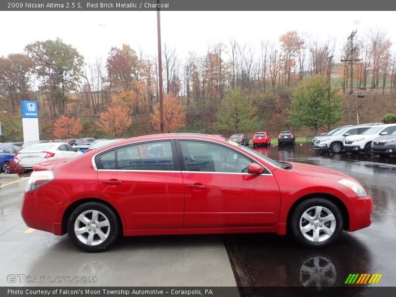 Red Brick Metallic / Charcoal 2009 Nissan Altima 2.5 S