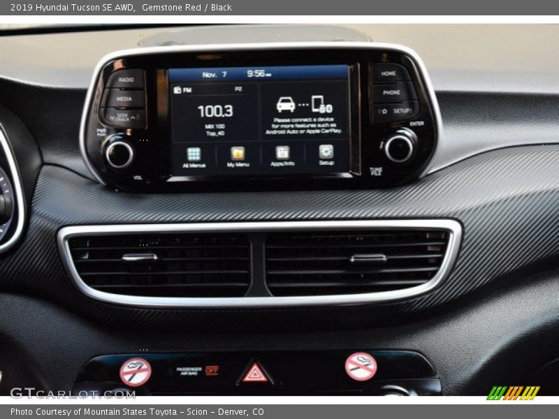 Gemstone Red / Black 2019 Hyundai Tucson SE AWD