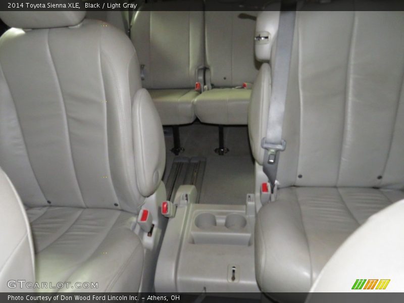 Black / Light Gray 2014 Toyota Sienna XLE