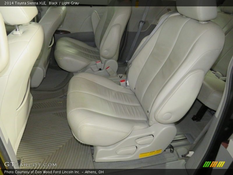 Black / Light Gray 2014 Toyota Sienna XLE