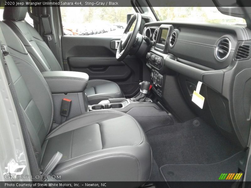 Sting-Gray / Black 2020 Jeep Wrangler Unlimited Sahara 4x4