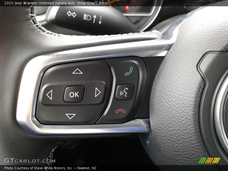 Sting-Gray / Black 2020 Jeep Wrangler Unlimited Sahara 4x4
