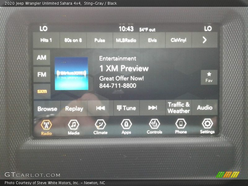 Sting-Gray / Black 2020 Jeep Wrangler Unlimited Sahara 4x4