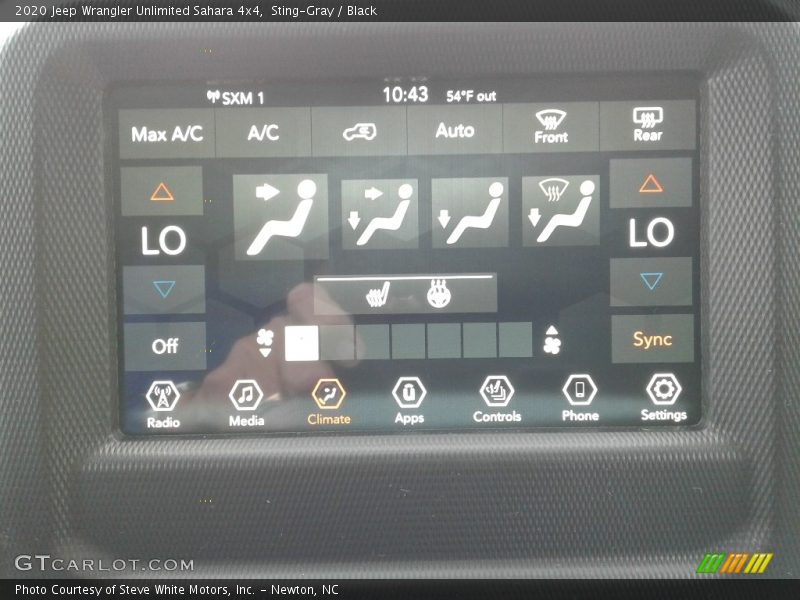 Sting-Gray / Black 2020 Jeep Wrangler Unlimited Sahara 4x4