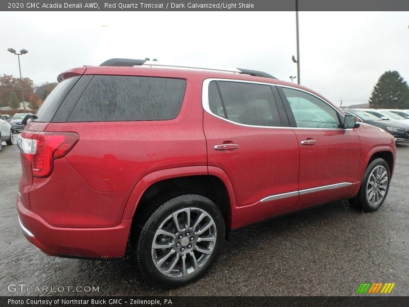 Red Quartz Tintcoat / Dark Galvanized/Light Shale 2020 GMC Acadia Denali AWD