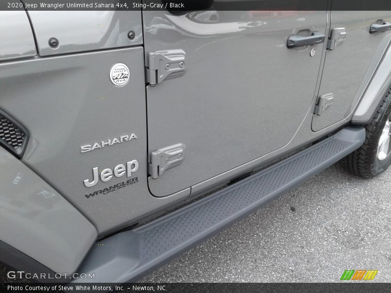 Sting-Gray / Black 2020 Jeep Wrangler Unlimited Sahara 4x4