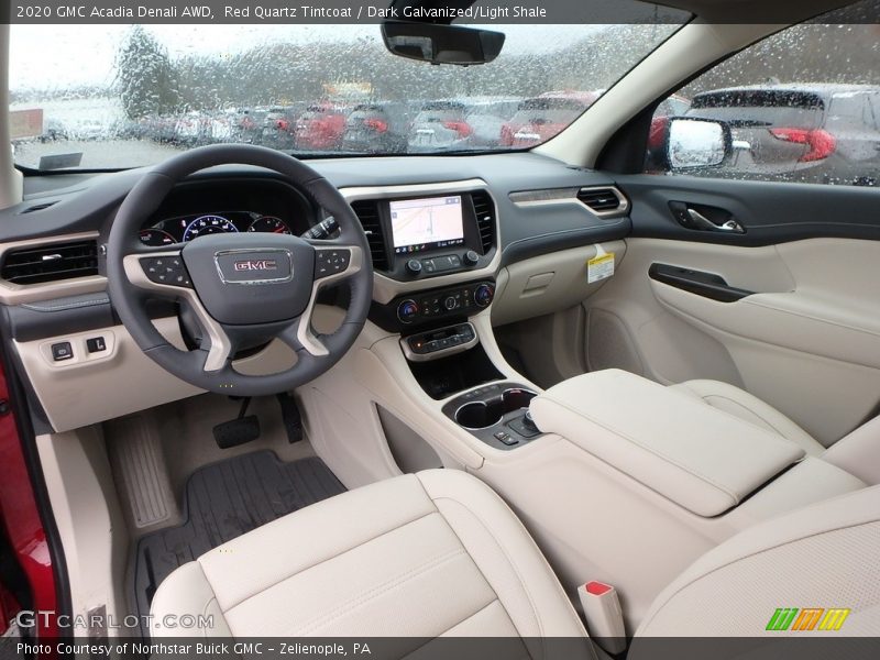  2020 Acadia Denali AWD Dark Galvanized/Light Shale Interior