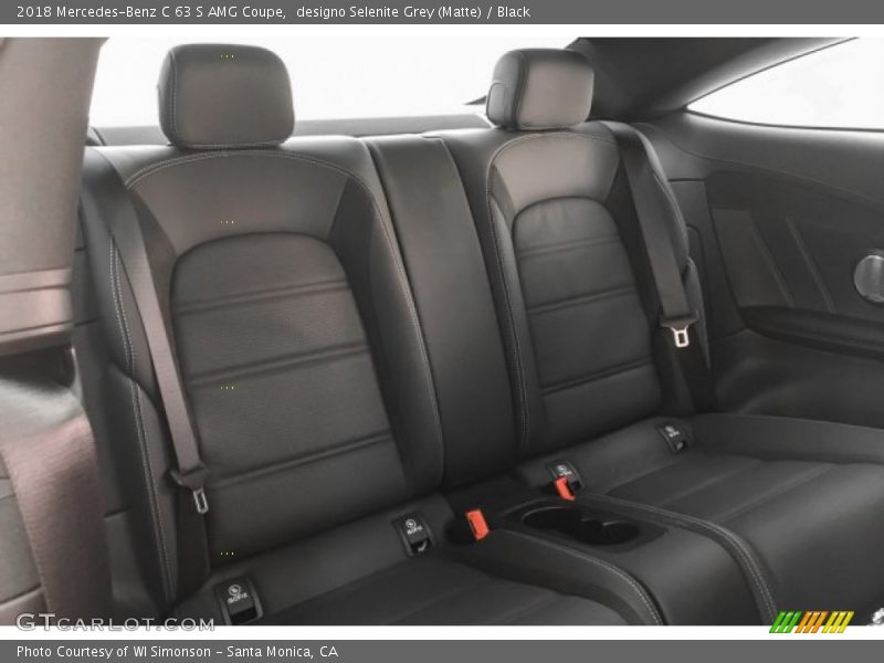 designo Selenite Grey (Matte) / Black 2018 Mercedes-Benz C 63 S AMG Coupe