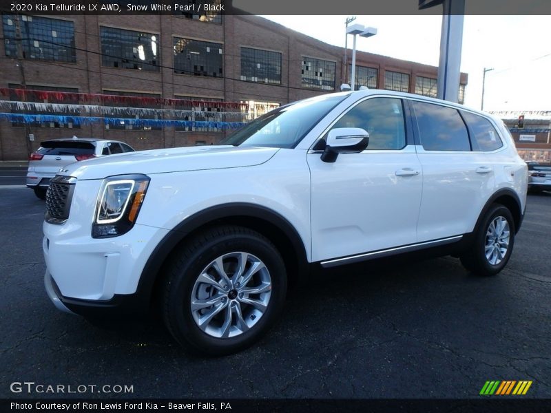 Snow White Pearl / Black 2020 Kia Telluride LX AWD