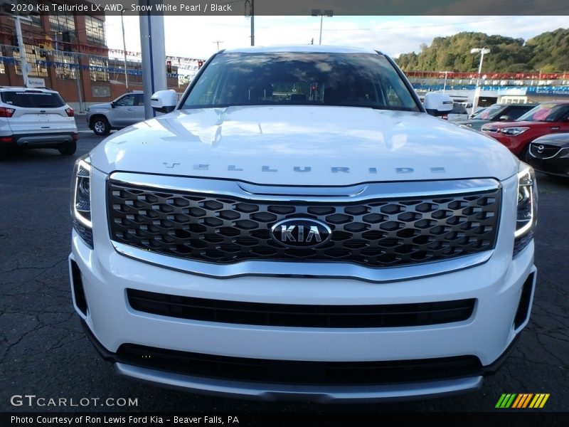 Snow White Pearl / Black 2020 Kia Telluride LX AWD