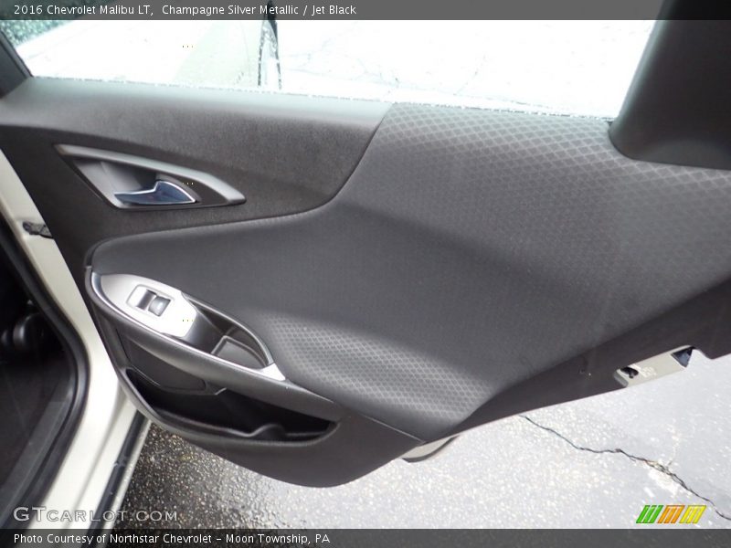 Champagne Silver Metallic / Jet Black 2016 Chevrolet Malibu LT