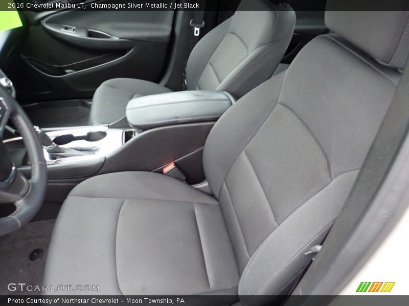 Champagne Silver Metallic / Jet Black 2016 Chevrolet Malibu LT