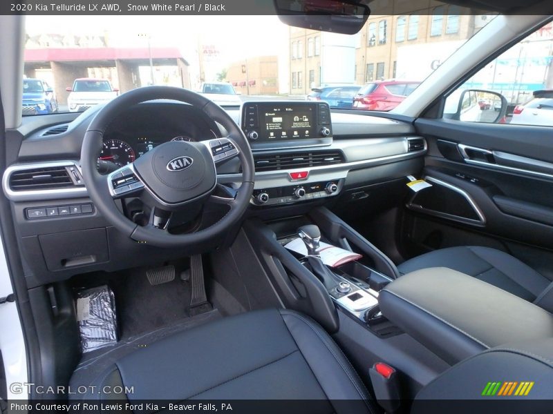 Snow White Pearl / Black 2020 Kia Telluride LX AWD