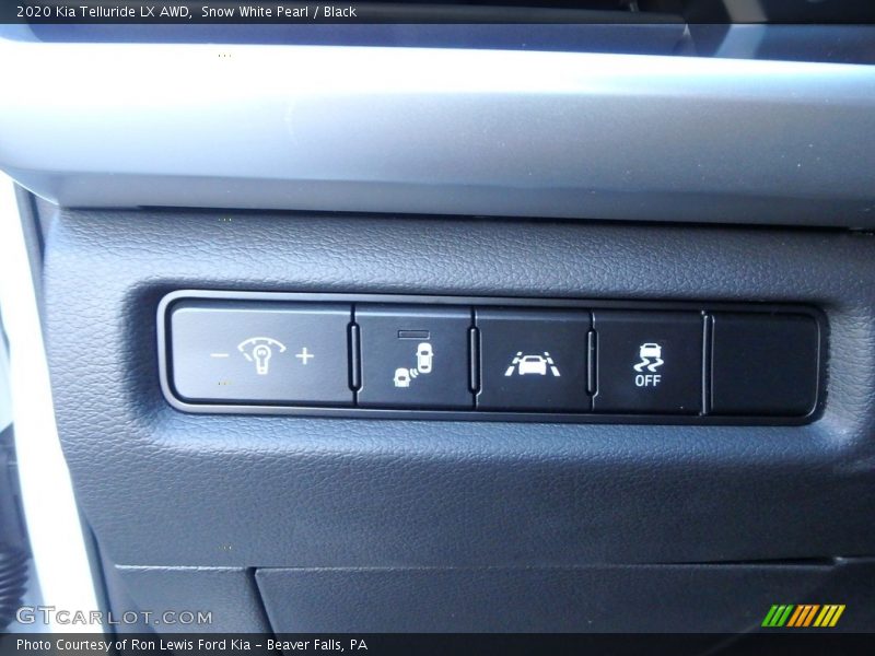 Snow White Pearl / Black 2020 Kia Telluride LX AWD