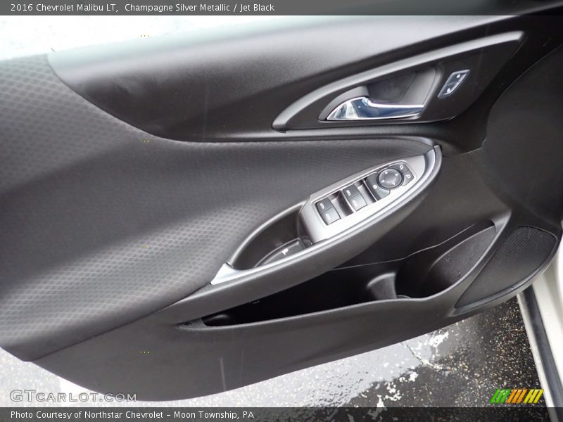 Champagne Silver Metallic / Jet Black 2016 Chevrolet Malibu LT