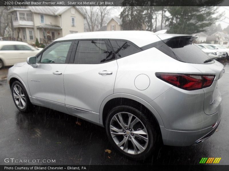 Silver Ice Metallic / Jet Black 2020 Chevrolet Blazer Premier AWD