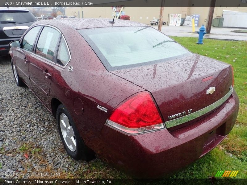 Bordeaux Red / Gray 2007 Chevrolet Impala LT