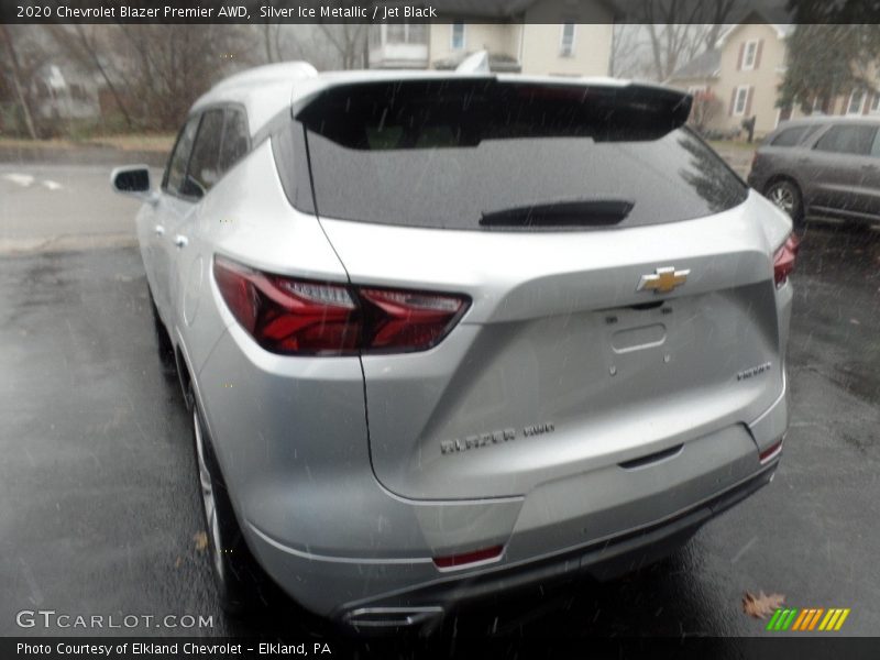 Silver Ice Metallic / Jet Black 2020 Chevrolet Blazer Premier AWD