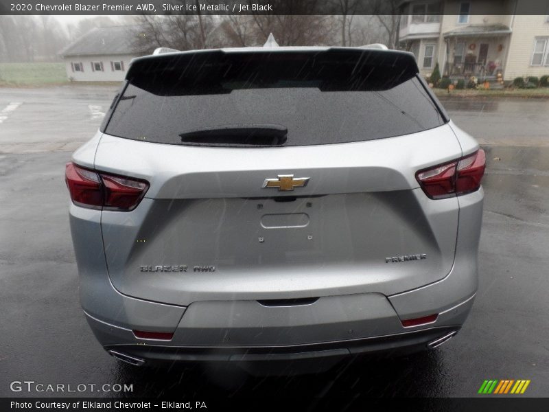 Silver Ice Metallic / Jet Black 2020 Chevrolet Blazer Premier AWD