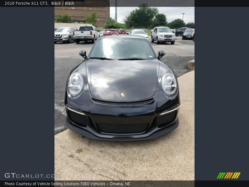  2016 911 GT3 Black