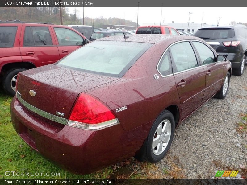 Bordeaux Red / Gray 2007 Chevrolet Impala LT