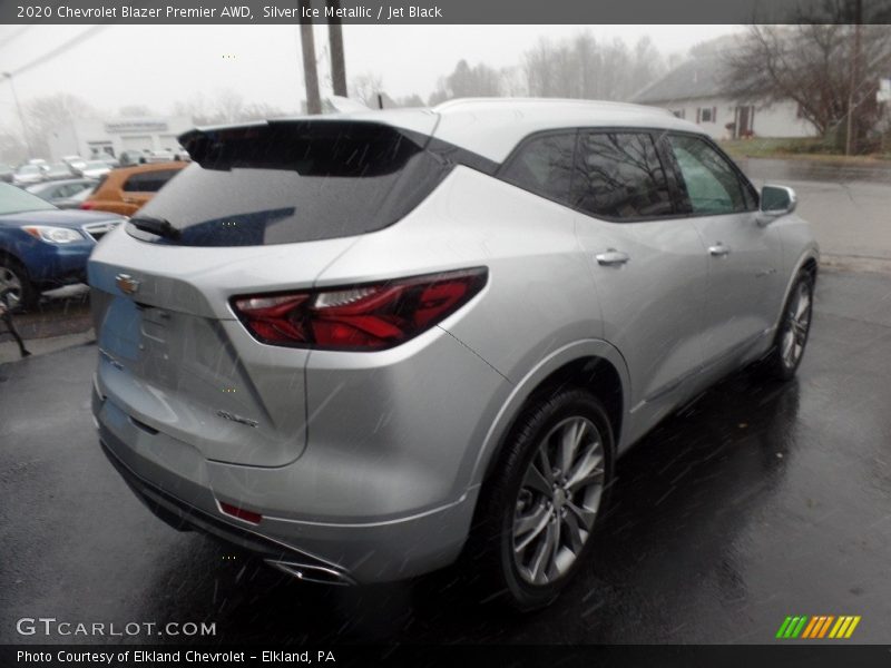 Silver Ice Metallic / Jet Black 2020 Chevrolet Blazer Premier AWD