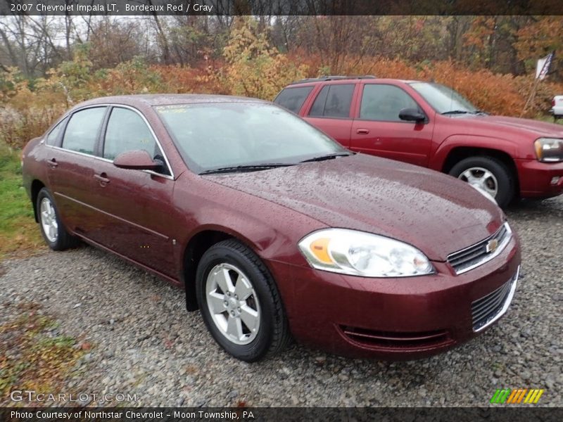 Bordeaux Red / Gray 2007 Chevrolet Impala LT