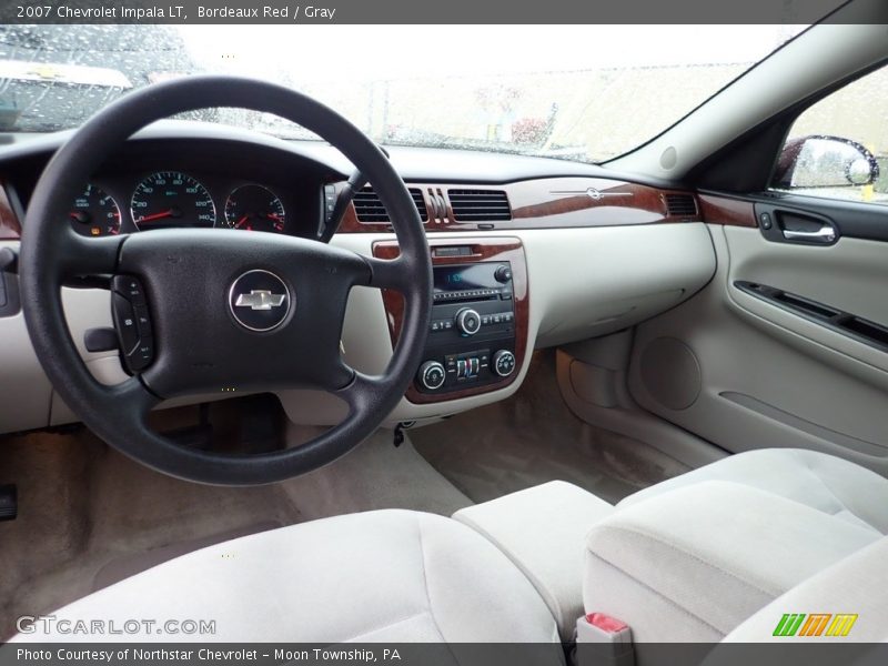Bordeaux Red / Gray 2007 Chevrolet Impala LT