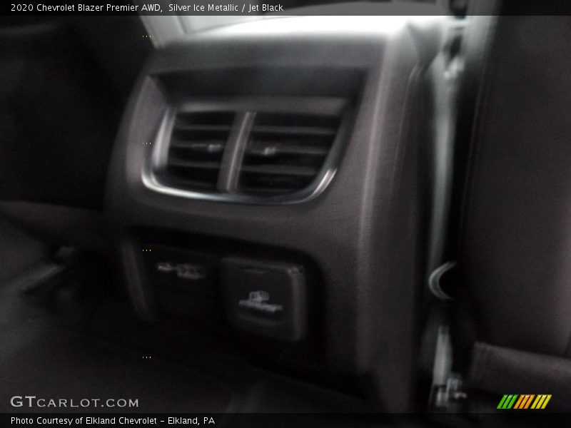 Silver Ice Metallic / Jet Black 2020 Chevrolet Blazer Premier AWD