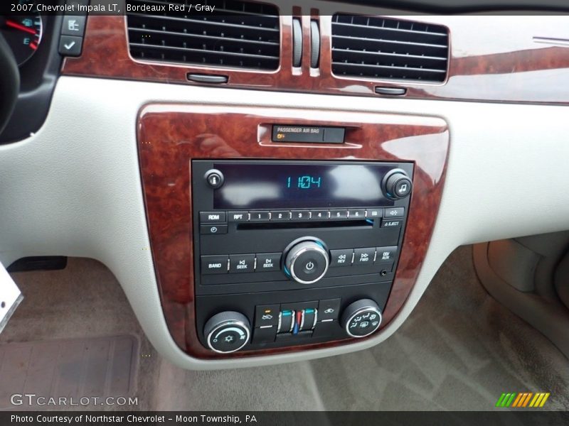 Bordeaux Red / Gray 2007 Chevrolet Impala LT