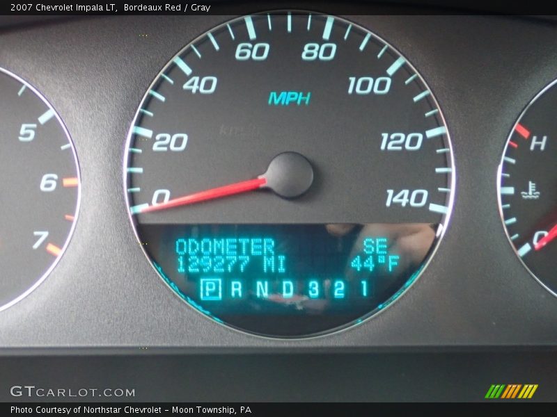 Bordeaux Red / Gray 2007 Chevrolet Impala LT