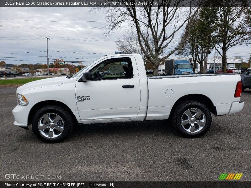  2019 1500 Classic Express Regular Cab 4x4 Bright White
