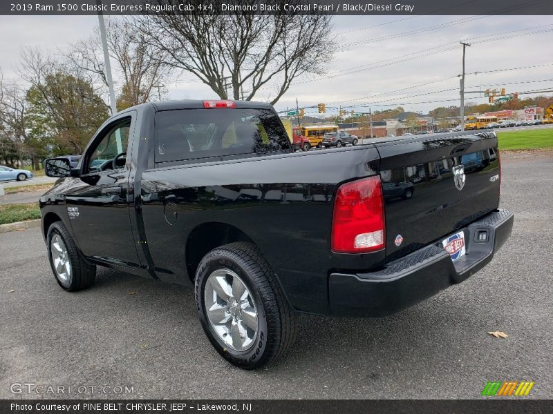 Diamond Black Crystal Pearl / Black/Diesel Gray 2019 Ram 1500 Classic Express Regular Cab 4x4