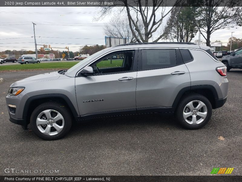 Billet Silver Metallic / Black 2020 Jeep Compass Latitude 4x4