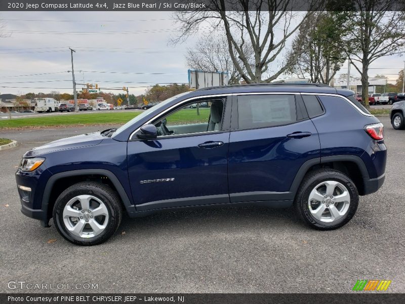 Jazz Blue Pearl / Ski Gray/Black 2020 Jeep Compass Latitude 4x4
