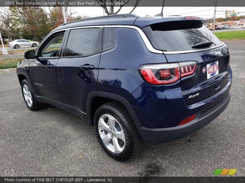 Jazz Blue Pearl / Ski Gray/Black 2020 Jeep Compass Latitude 4x4