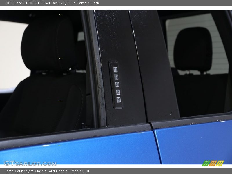 Blue Flame / Black 2016 Ford F150 XLT SuperCab 4x4