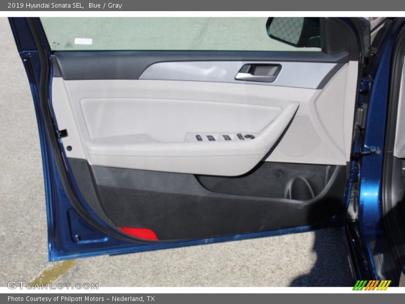 Blue / Gray 2019 Hyundai Sonata SEL