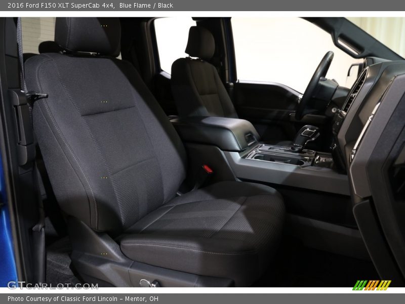 Blue Flame / Black 2016 Ford F150 XLT SuperCab 4x4