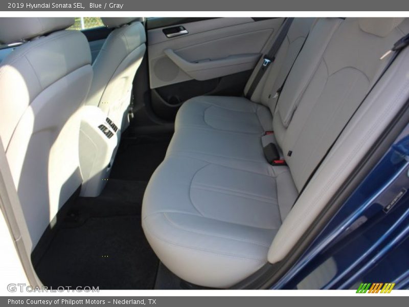 Blue / Gray 2019 Hyundai Sonata SEL