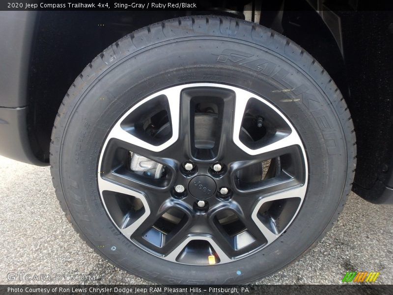 Sting-Gray / Ruby Red/Black 2020 Jeep Compass Trailhawk 4x4