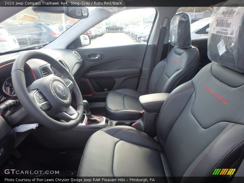 Sting-Gray / Ruby Red/Black 2020 Jeep Compass Trailhawk 4x4