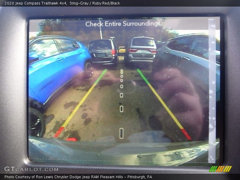 Sting-Gray / Ruby Red/Black 2020 Jeep Compass Trailhawk 4x4