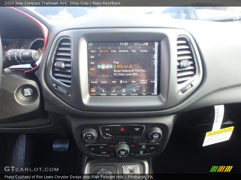 Sting-Gray / Ruby Red/Black 2020 Jeep Compass Trailhawk 4x4