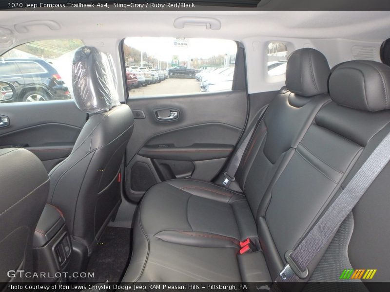 Sting-Gray / Ruby Red/Black 2020 Jeep Compass Trailhawk 4x4