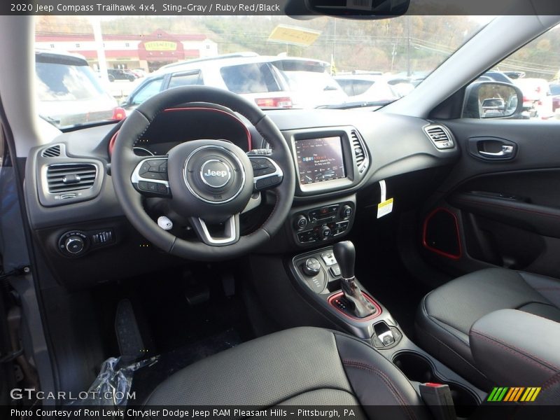 Sting-Gray / Ruby Red/Black 2020 Jeep Compass Trailhawk 4x4