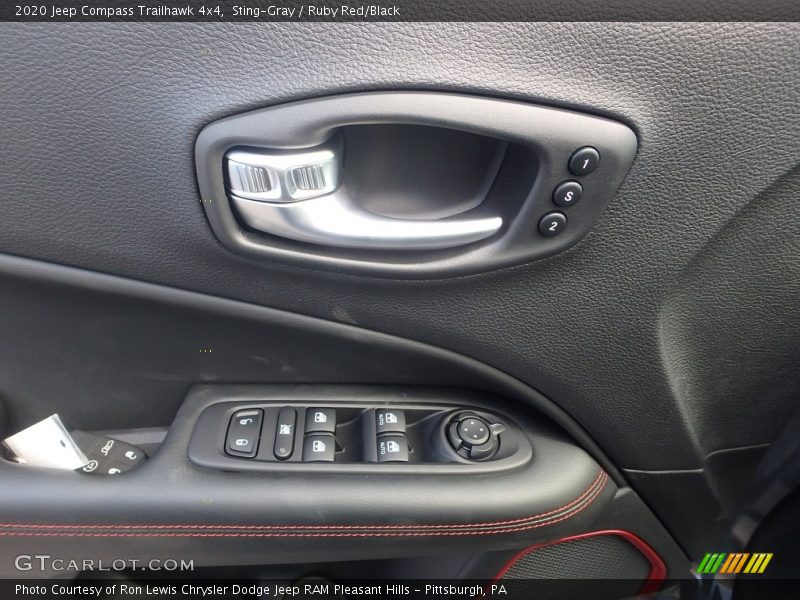 Sting-Gray / Ruby Red/Black 2020 Jeep Compass Trailhawk 4x4